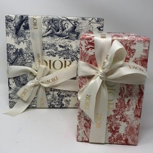 Dior - empty gift box set - 2 boxes included